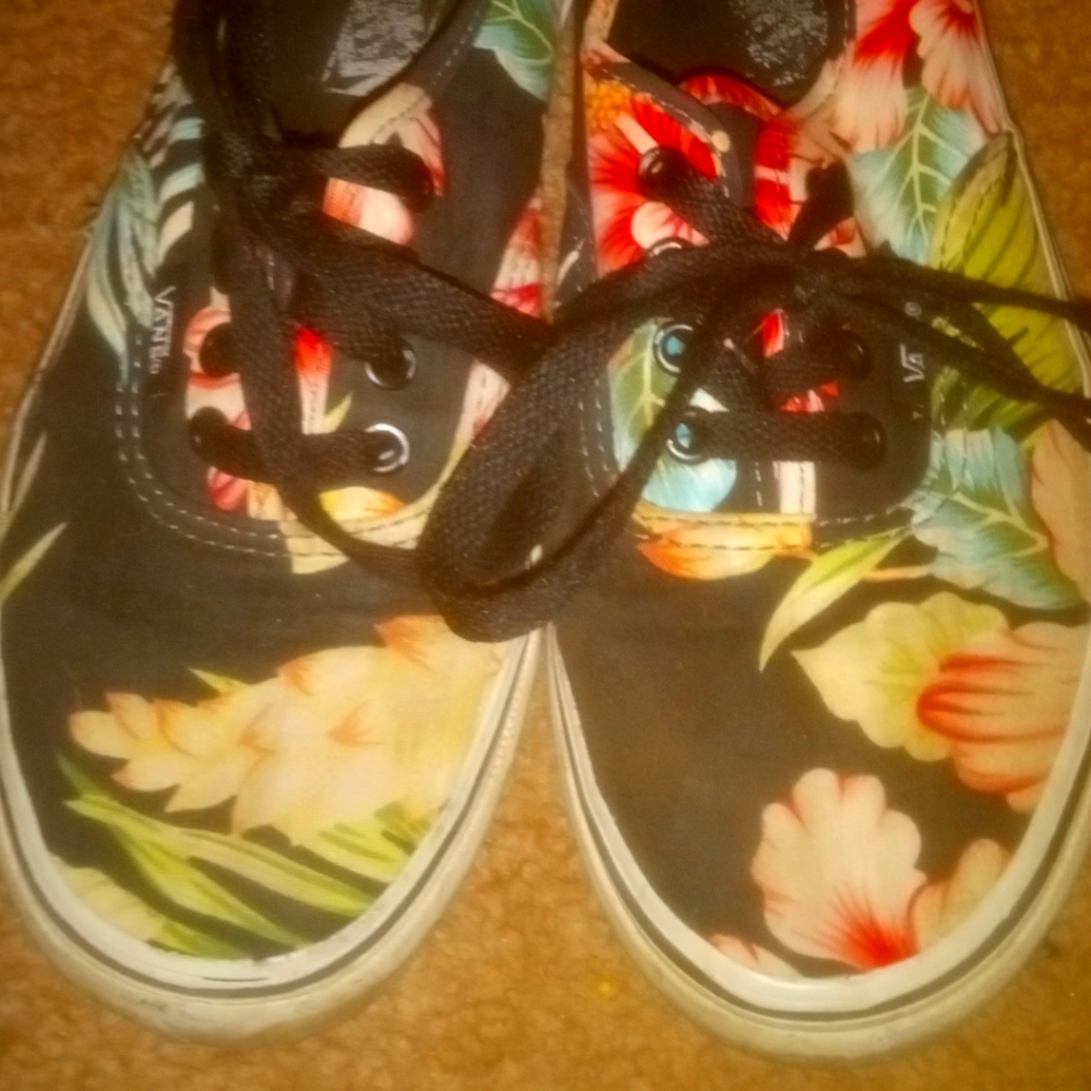 Tropical Van's Shoes